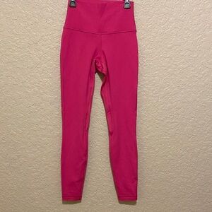 Lululemon High-Rise Tight 28” Pink Size 4
